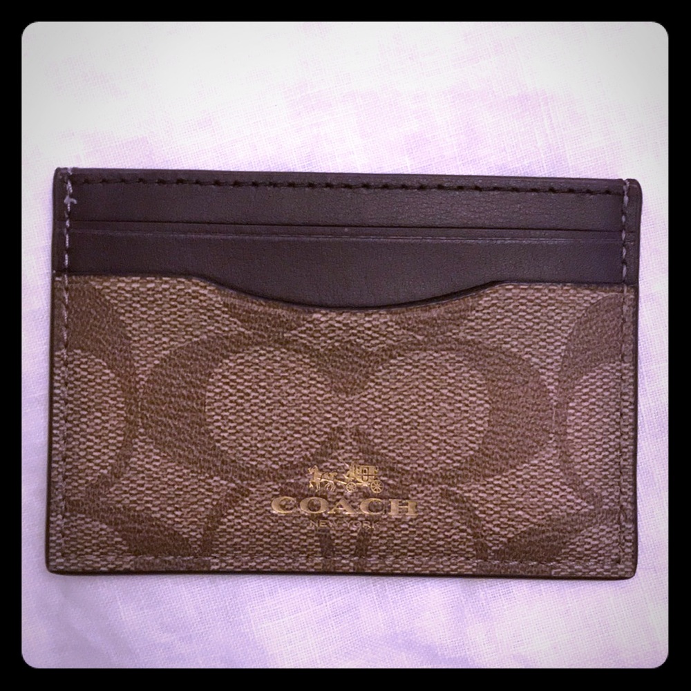 Coach Card Holder